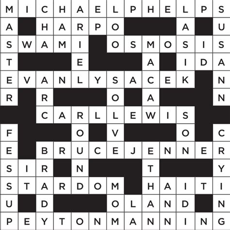 crossword puzzles wordplay|Crossword Puzzle Clues